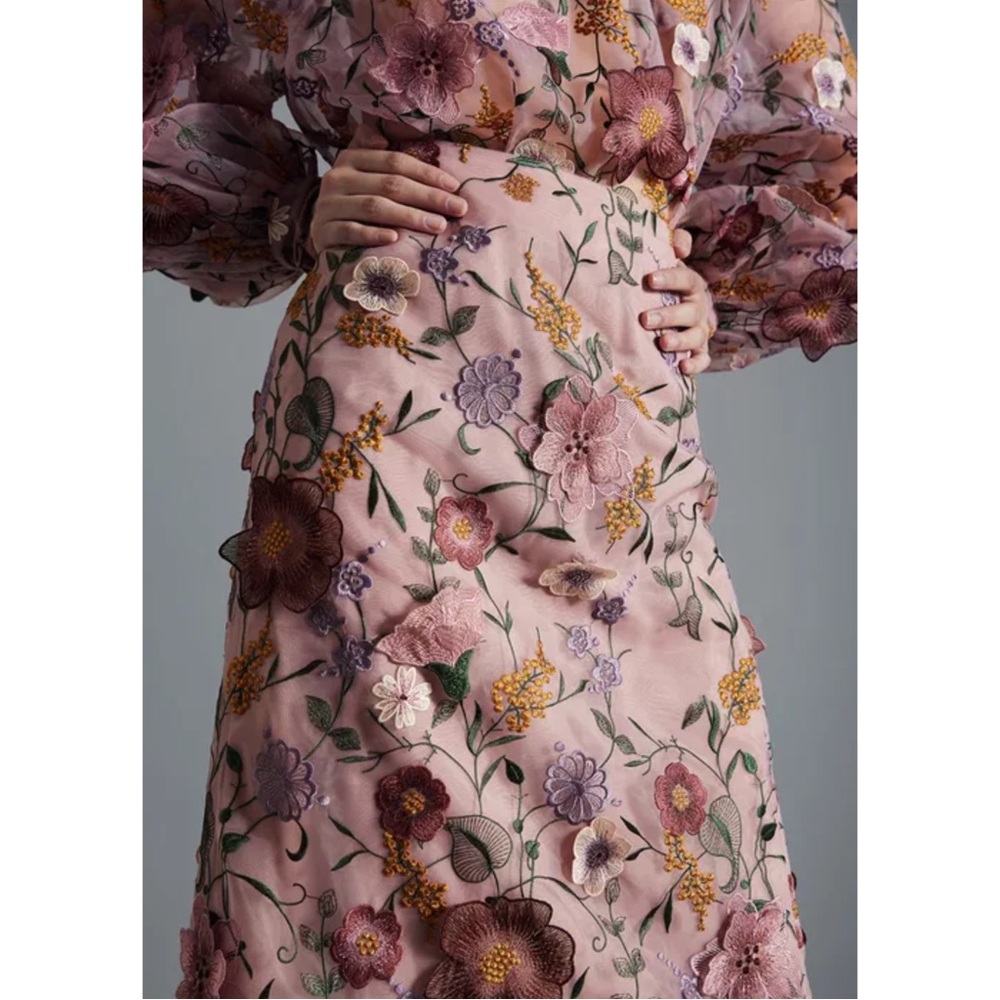 & OTHER STORIES ~Floral Organza Skirt (NWT)